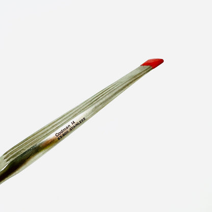 Codman 63-8011 Lemmon Intima Dissector, Slight Curve, 4mm Tip, 6.5" Instrument