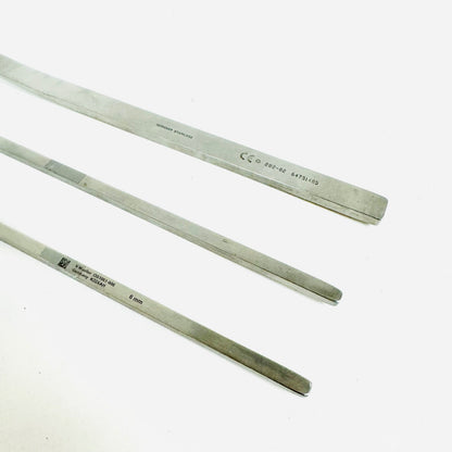 v. Mueller / Zimmer OS1061-006 Osteotome Lambotte 6mm  & 282-02 1/2€ (LOT OF 3)