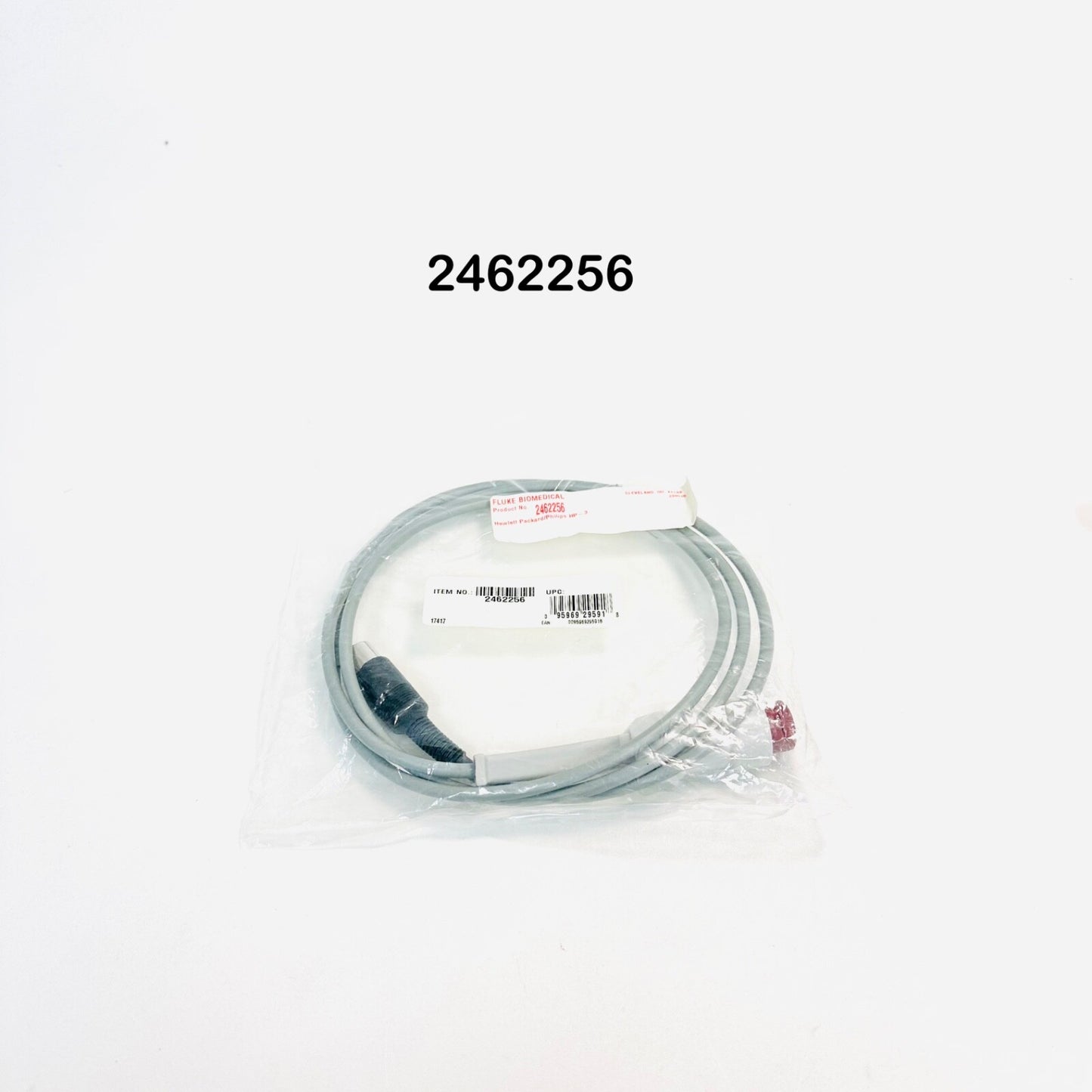 Fluke Biomedical 2462256 HP BP Cable (HP-3 Monitor) as is
