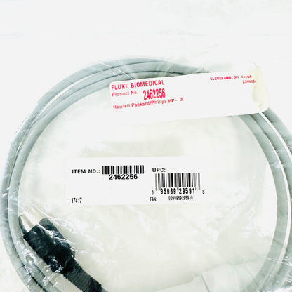 Fluke Biomedical 2462256 HP BP Cable (HP-3 Monitor) as is