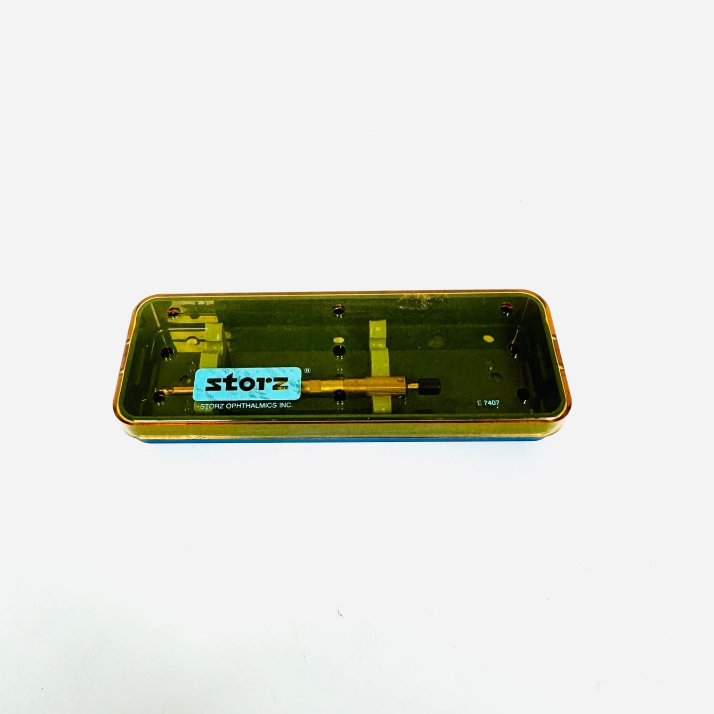 Storz E9056 A Microsurgical Diamond Knife w/ E7407 Tray & Insert