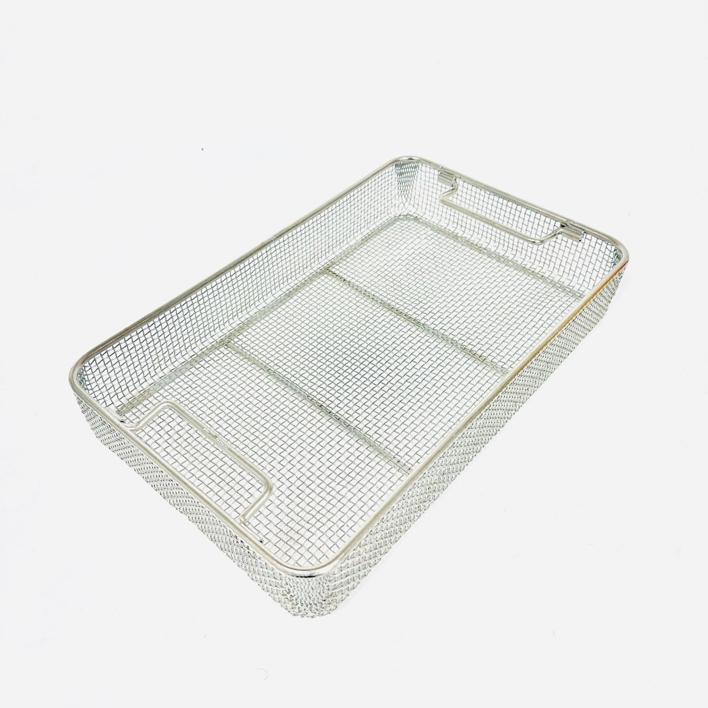 Stainless Steel Sterilization Wire Basket 15 X 9 X 2.5 Inch for Instruments