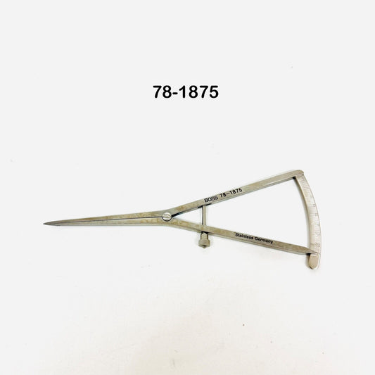 BOSS 78-1875 Castroviejo Caliper €“ straight 6.5€³ instrument