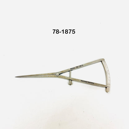 BOSS 78-1875 Castroviejo Caliper €“ straight 6.5€³ instrument