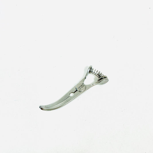 V. Mueller CH6036 Clamp, Cooley Bulldog Curved Jaw 2.5 cm Instrument