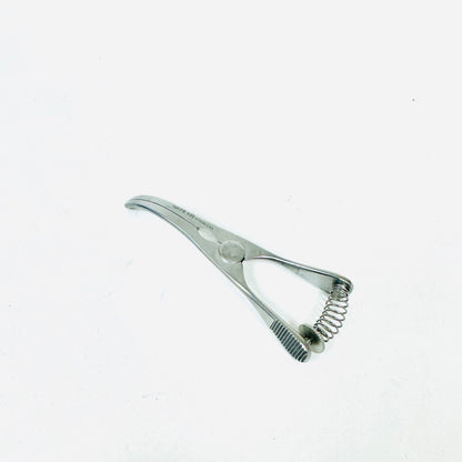 FB425 Clamp, Cooley Bulldog Curved Jaw Stainless Instrument