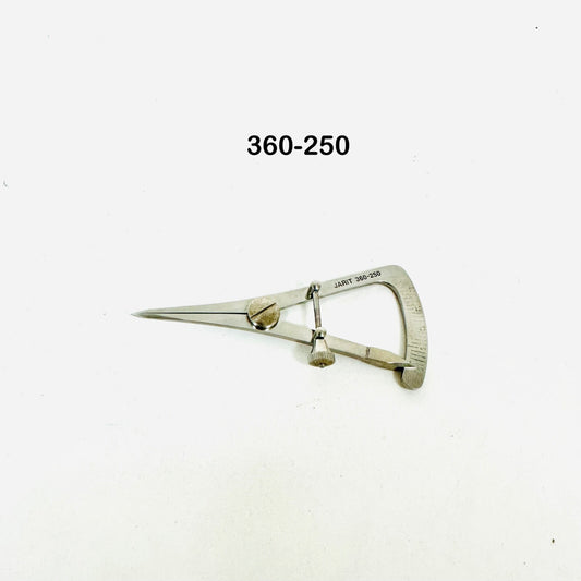 JARIT INTEGRA 360-250 Castroviejo Caliper Straight, 3-1/4" Instrument