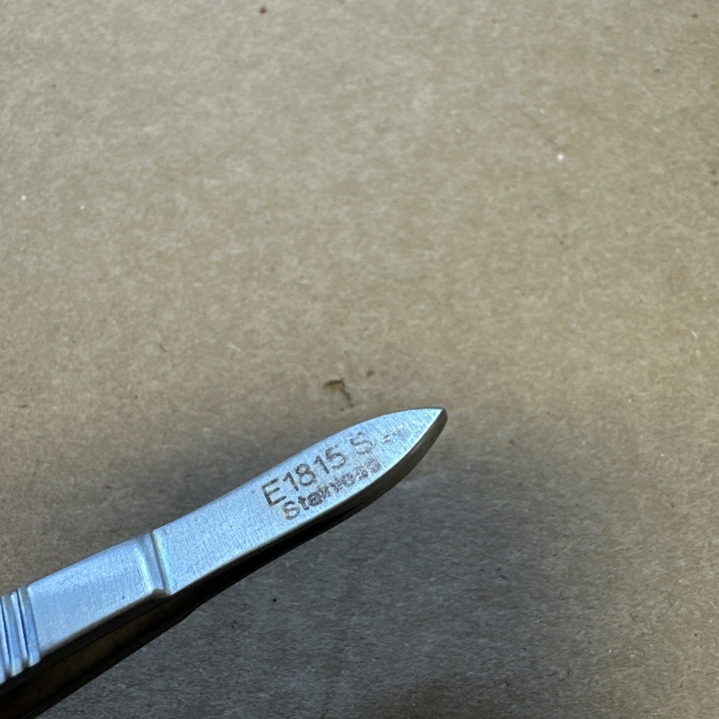 Storz REF E1815S, McPherson Tying Forceps Straight