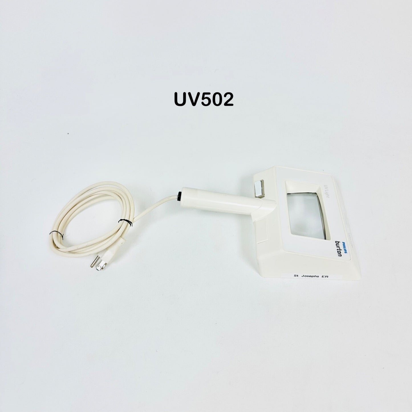 Philips Burton UV502 UV Exam Light With Magnifier Handheld