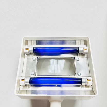 Philips Burton UV502 UV Exam Light With Magnifier Handheld