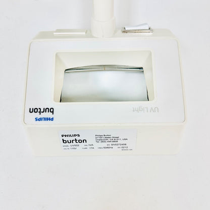 Philips Burton UV502 UV Exam Light With Magnifier Handheld