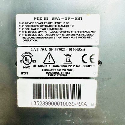 Conmed SP-5970214-016005XA Wireless Receiver For Footswitch Of Edge Bipolar Sys.