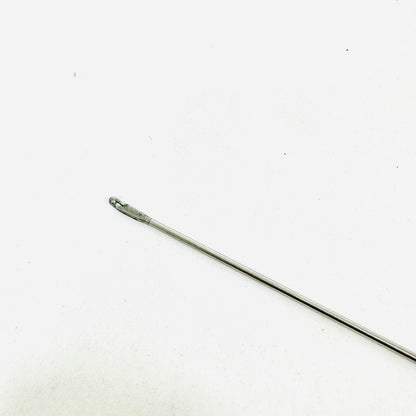 V. Mueller BE2826 Microlaryngeal Grasping Forceps Angled Left JACKO CUP 9-1/2 In