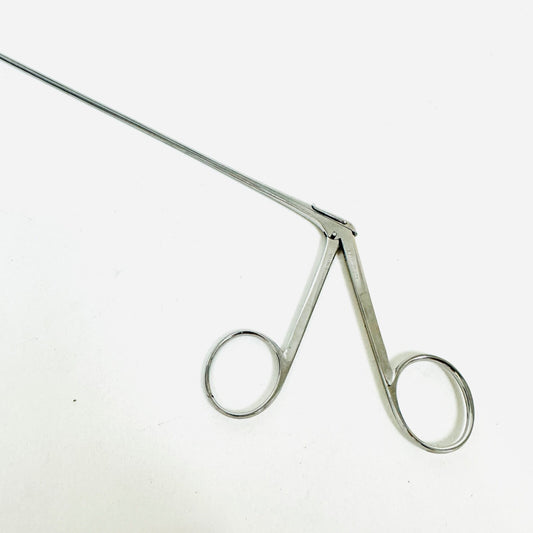 V. Mueller Microlaryngeal Grasping Angled UP CUP Forceps 11 Inch Instrument