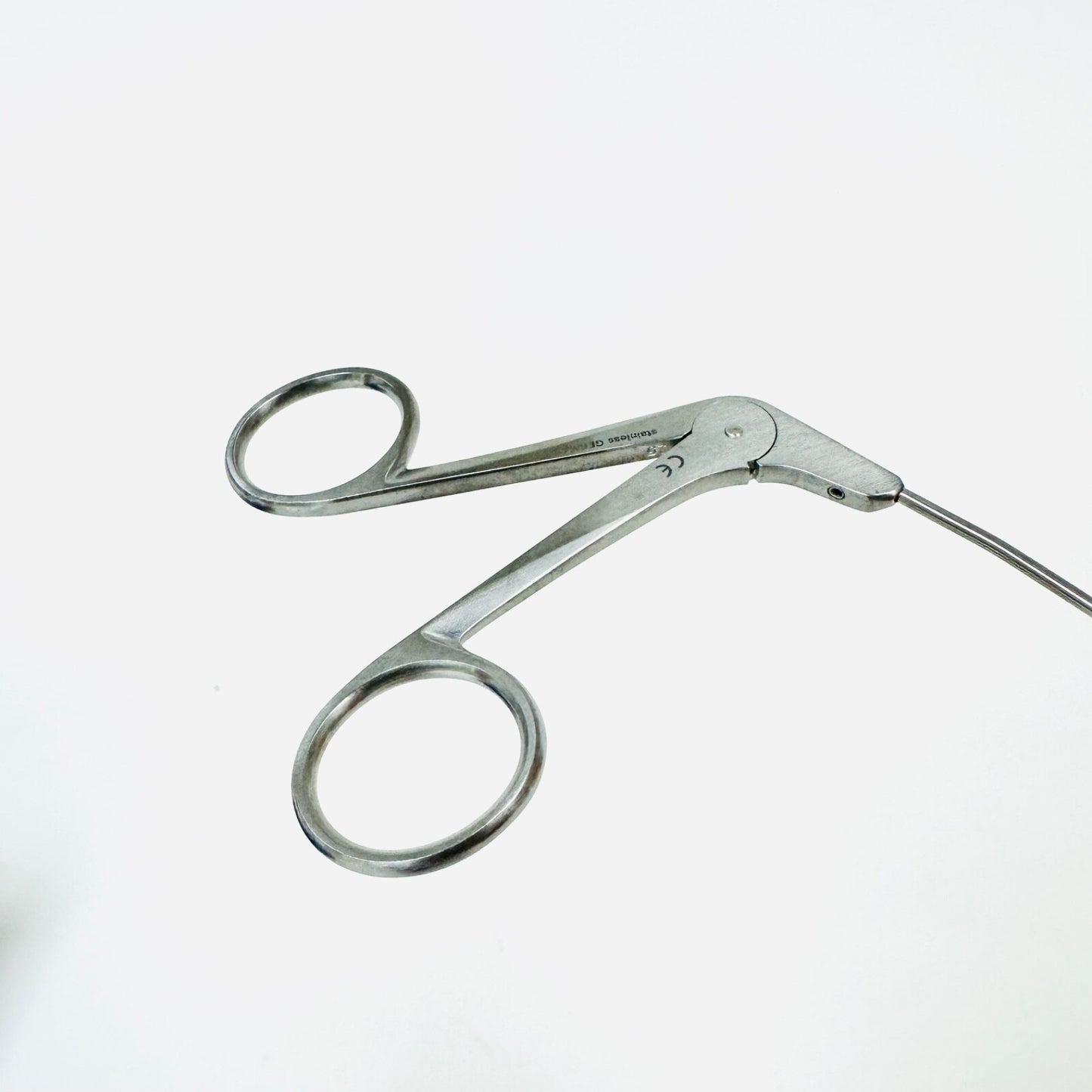 Pilling 506455 Jako-Kleinsasser Micro Cup Forceps Straight, 2.4 Mm Tip, 8-5/8"