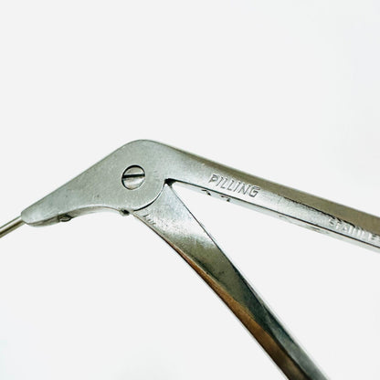 Pilling 506476 Jako-Kleinsasser Micro-Laryngeal Scissors, Curved Right 22cm