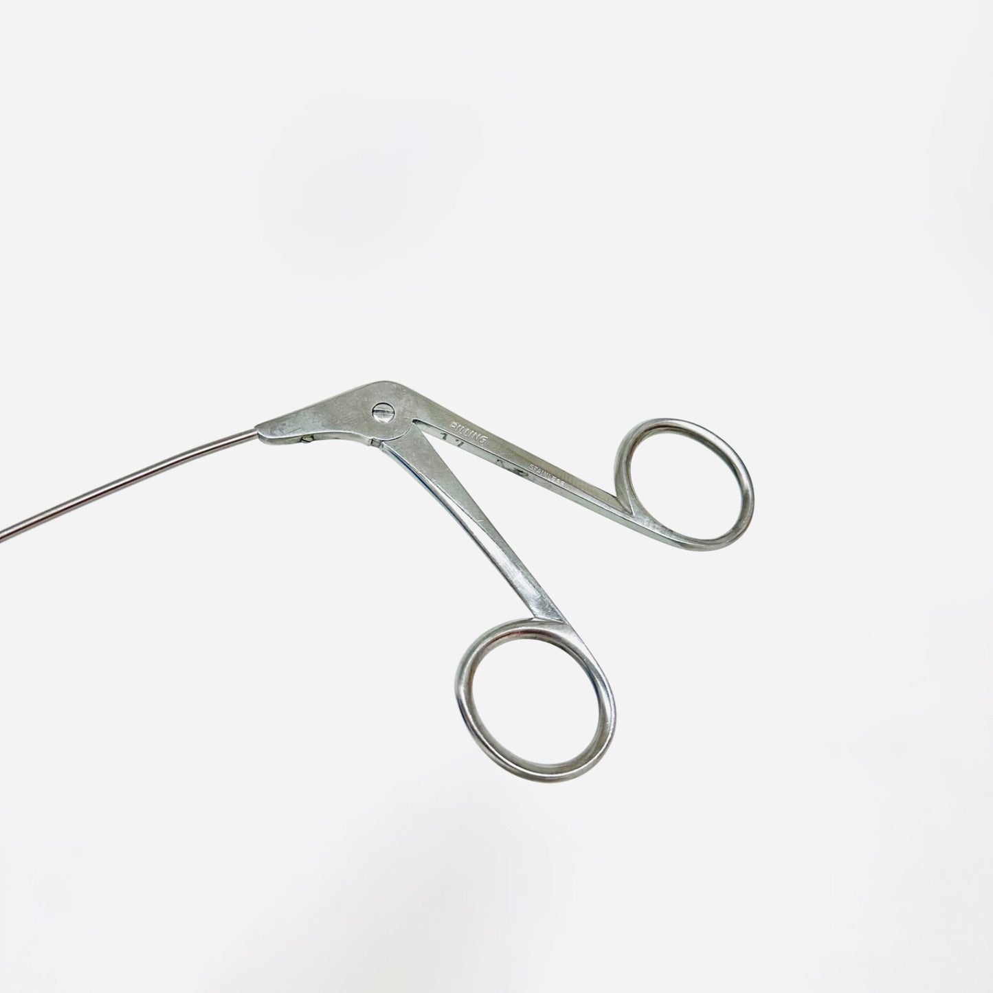 Pilling 506476 Jako-Kleinsasser Micro-Laryngeal Scissors, Curved Right 22cm