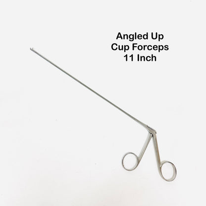 V. Mueller Microlaryngeal Grasping Straight Cup Forceps 11 Inch Instrument