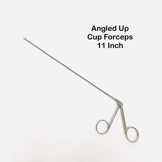 V. Mueller Microlaryngeal Grasping Straight Cup Forceps 11 Inch Instrument