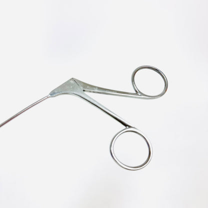 Pilling 506462 Jako-Kleinsasser Micro Cup Forcep Angled up, 2.4 mm Tip, 8-5/8"