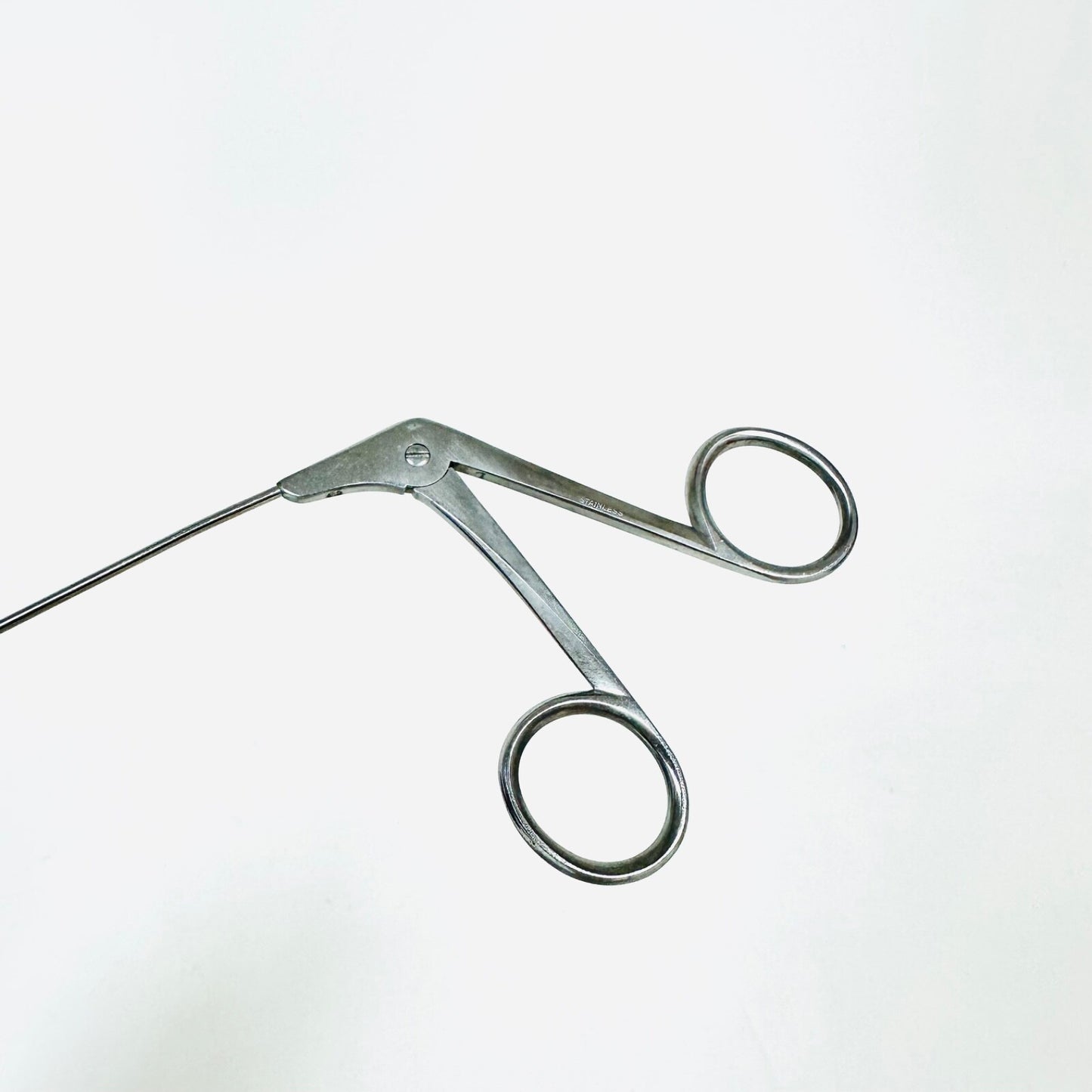Pilling 506475 Jako-Kleinsasser Micro-Laryngeal Scissors, Curved Left, 22cm