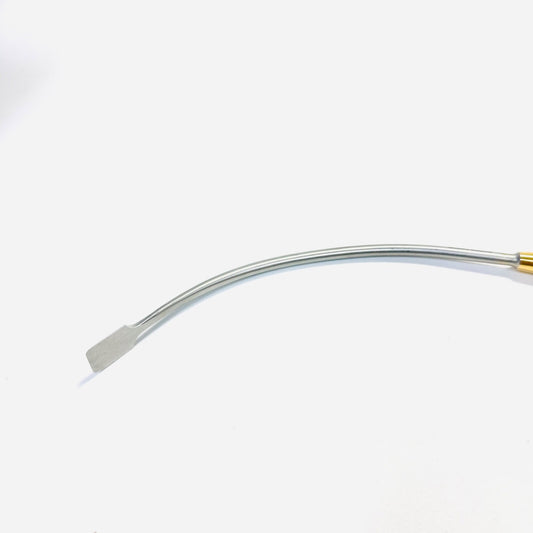 Periosteal Elevator Curved Stainless Steel Wide Blade, 10 Inch Length Instrument