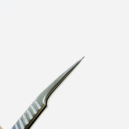 Dumont S&T D-5A Vessel Dilator Forceps 11cm 0.2mm 10° Angulated Tip Instrument