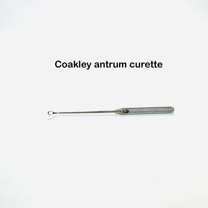 Sparta Coakley Antrum Curette, Lightly Curved 7" Instrument