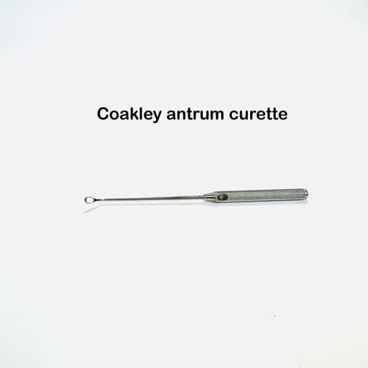 Sparta Coakley Antrum Curette, Lightly Curved 7" Instrument