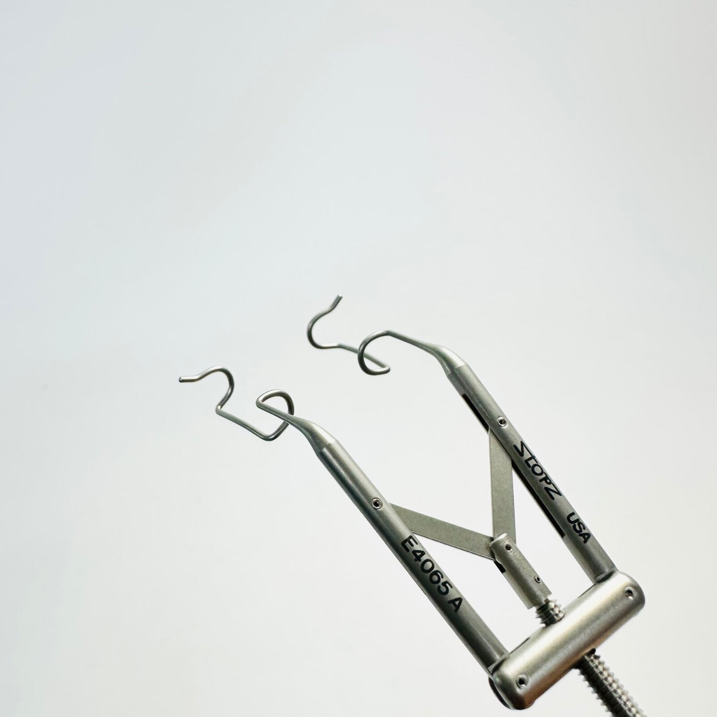 STORZ E4065A Lieberman Speculum Angled 17mm open blades, 3.4 inch Instrument