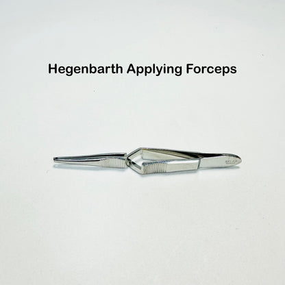 SKLAR Hegenbarth Applying Forceps 5" , 3-4 TEETH Instrument