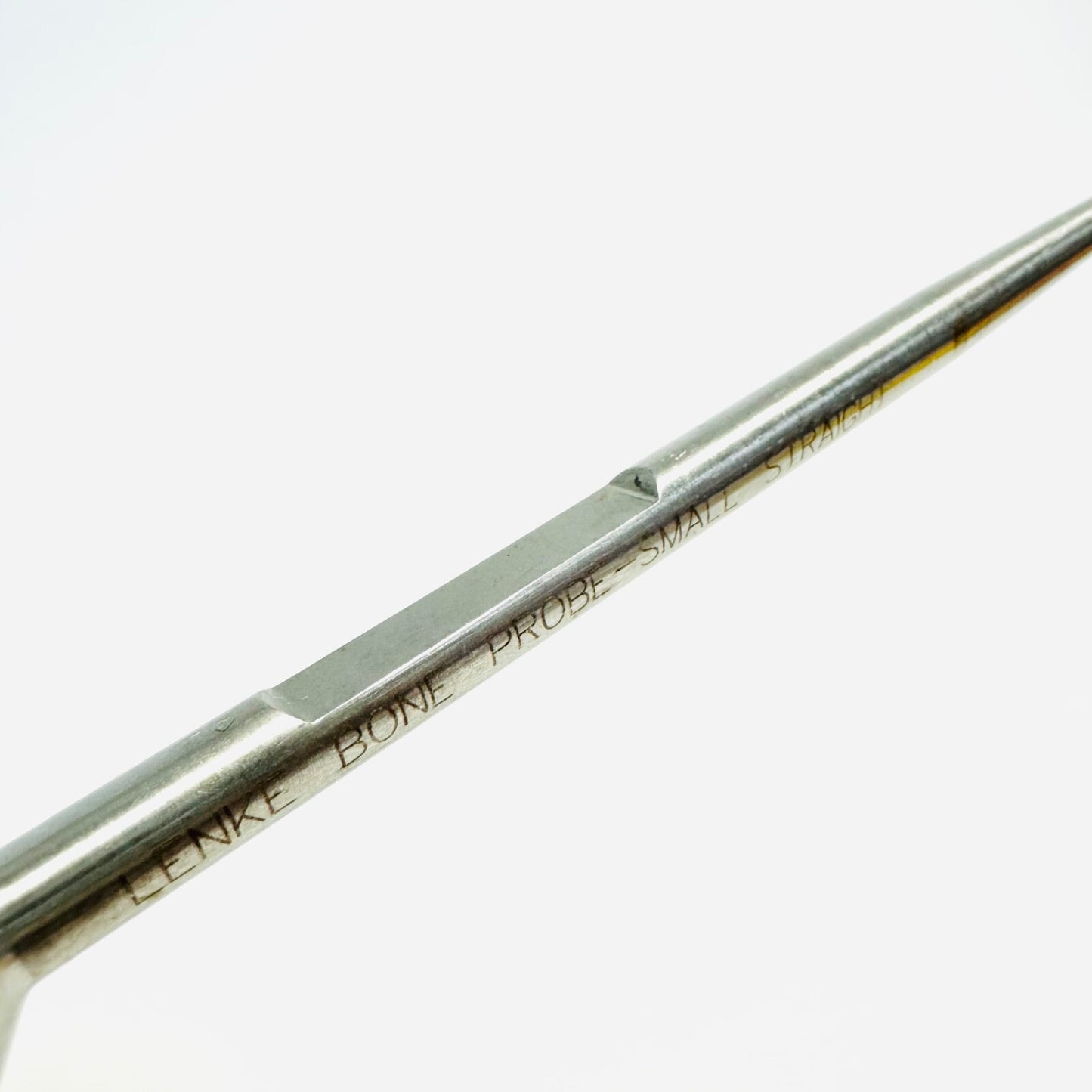 Lenke Probe Straight, Palm handle Stainless steel  Instrument