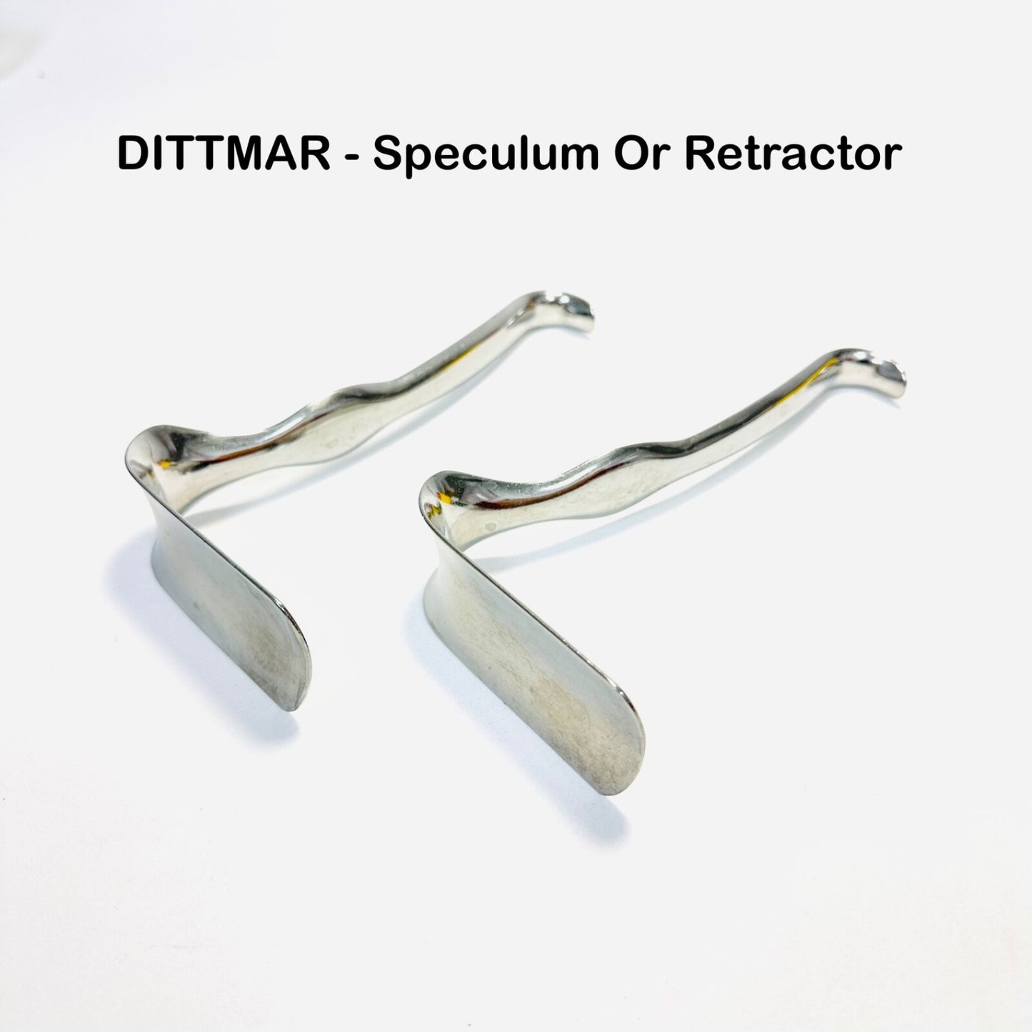 Dittmar- Stainless Vaginal Speculum / Retractor SIZE 2 Instrument ( SET OF 2 )