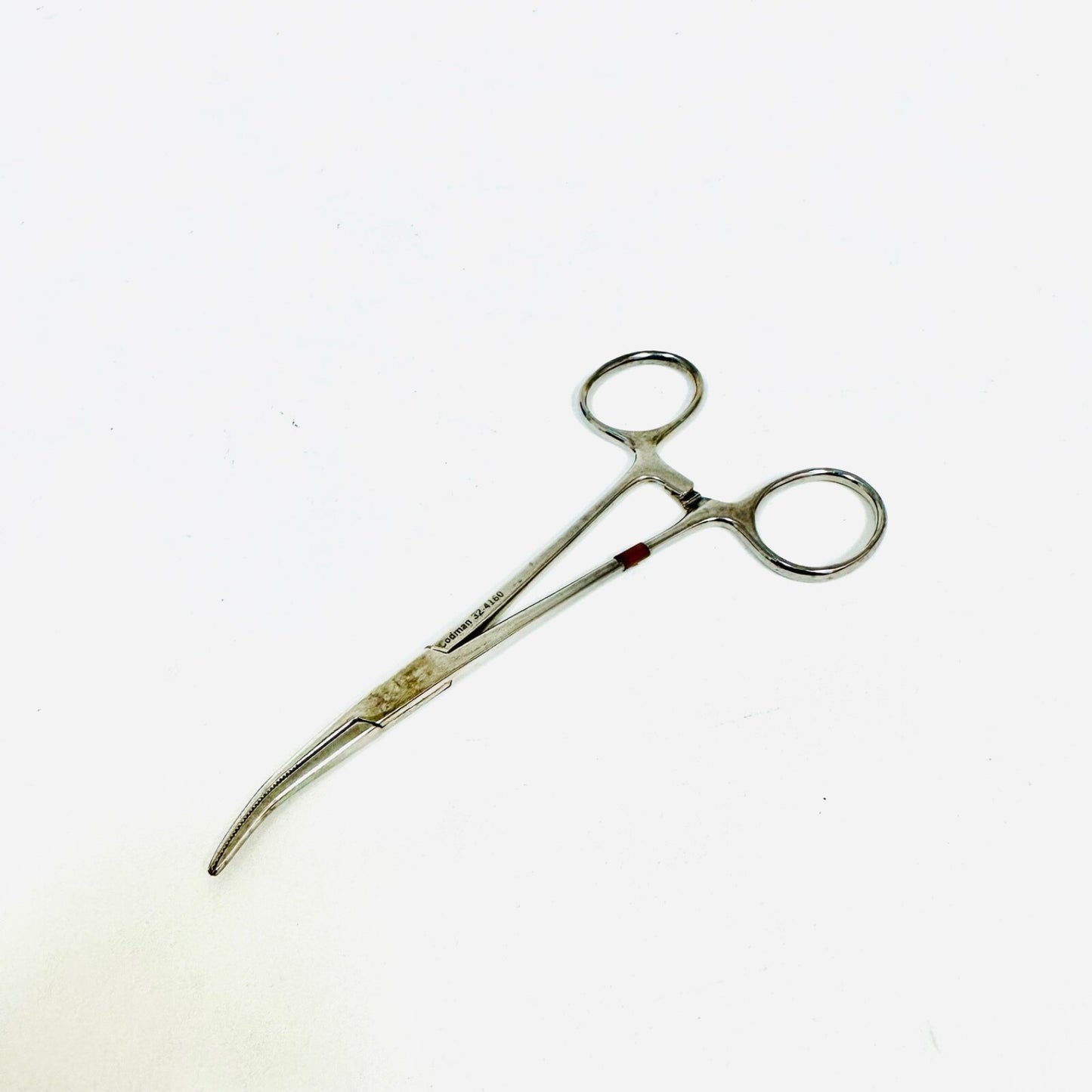 Codman 32-4160 DANDY Scalp Hemostatic Forceps, curved 5 1/2" (140mm) Instrument