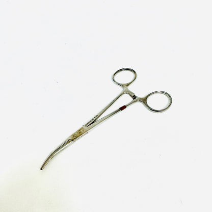 Codman 32-4160 DANDY Scalp Hemostatic Forceps, curved 5 1/2" (140mm) Instrument