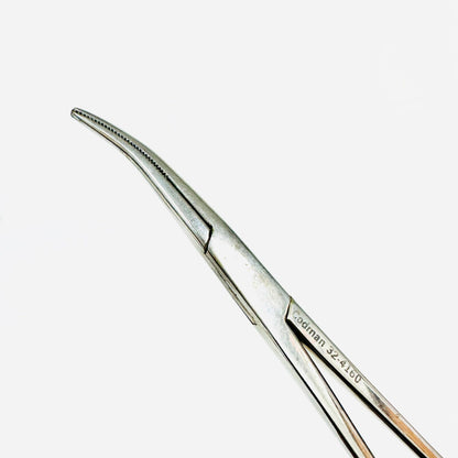 Codman 32-4160 DANDY Scalp Hemostatic Forceps, curved 5 1/2" (140mm) Instrument
