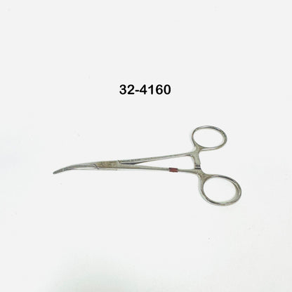 Codman 32-4160 DANDY Scalp Hemostatic Forceps, curved 5 1/2" (140mm) Instrument