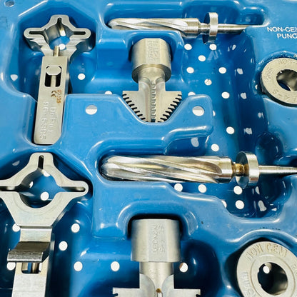 Depuy Orthopedics Non Cemented Modular Punch Instruments AS IS ( NO LID )
