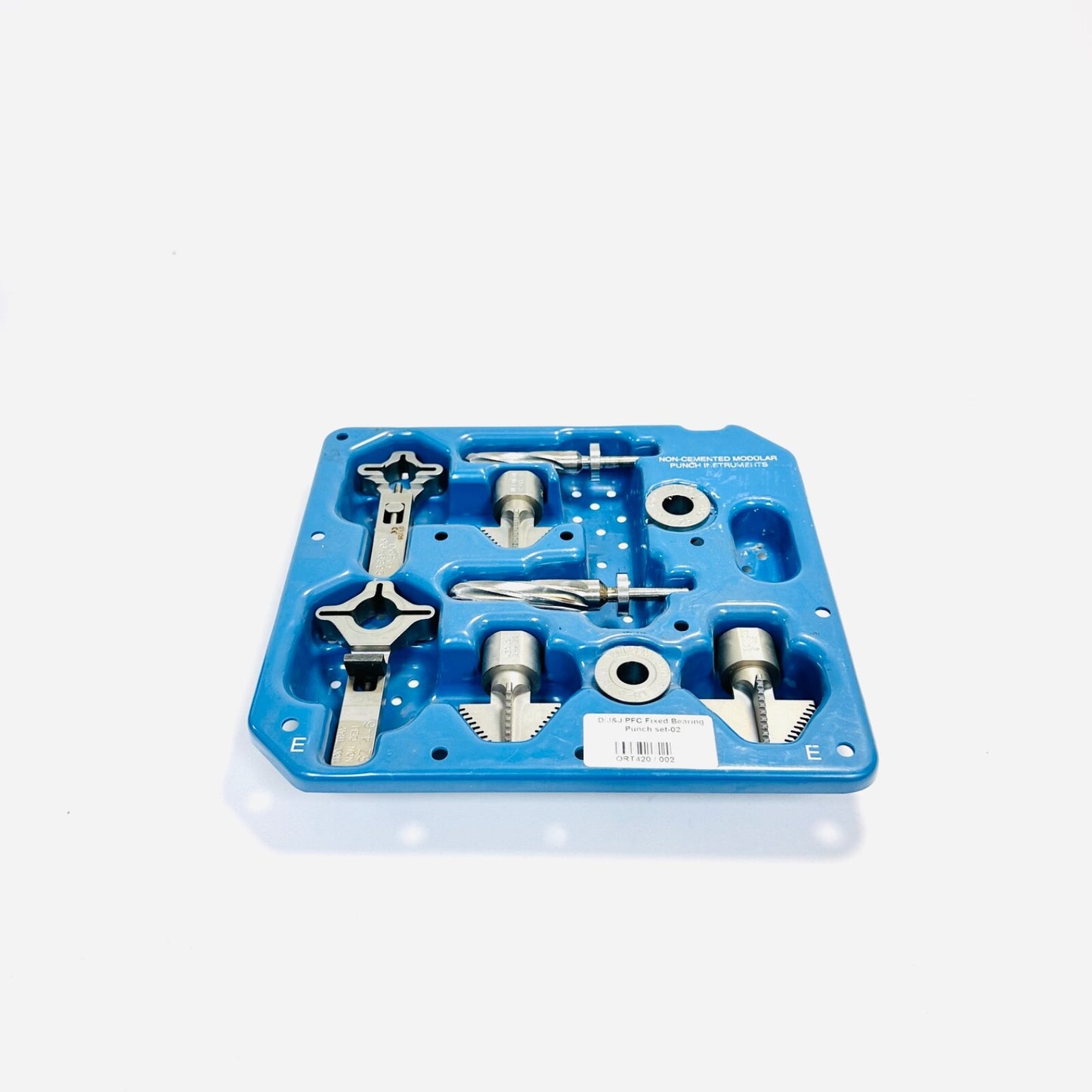 Depuy Orthopedics Non Cemented Modular Punch Instruments AS IS ( NO LID )