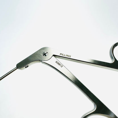 PILLING 506812 Feder-Ossoff Micro-Laryngeal Scissors Straight, Vertical, 9"