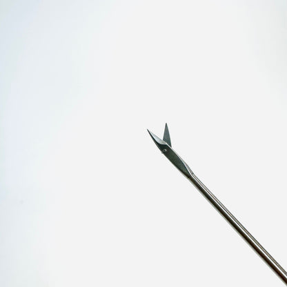 PILLING 506812 Feder-Ossoff Micro-Laryngeal Scissors Straight, Vertical, 9"