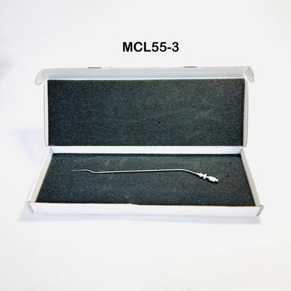 INTEGRA MCL55-3 MicroFrance Needle 1.0mm (19 Ga.) Left Bayonet Tip, W/L 9-3/8"