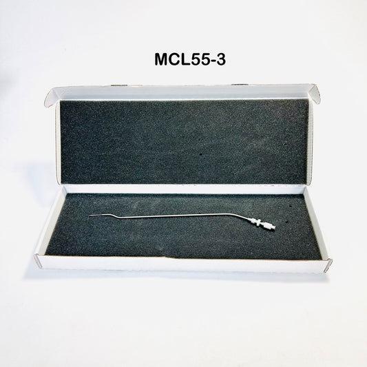 INTEGRA MCL55-3 MicroFrance Needle 1.0mm (19 Ga.) Left Bayonet Tip, W/L 9-3/8"