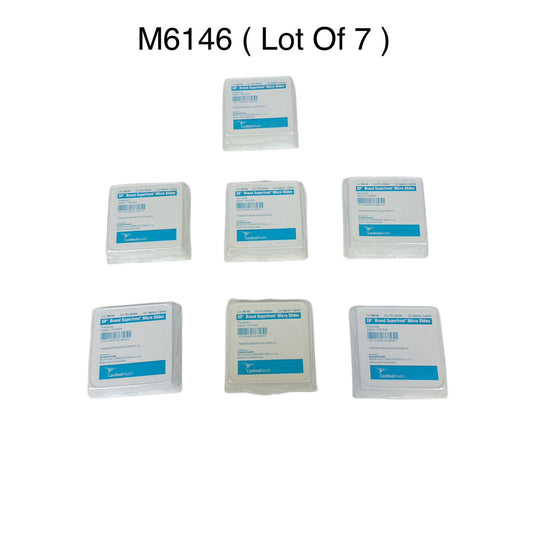 Cardinalhealth M6146 S/P Superfrost Micro Slides 75 X 25 mm, 1/2 Gross, Lot Of 7