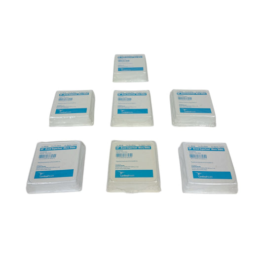 Cardinalhealth M6146 S/P Superfrost Micro Slides 75 X 25 mm, 1/2 Gross, Lot Of 7