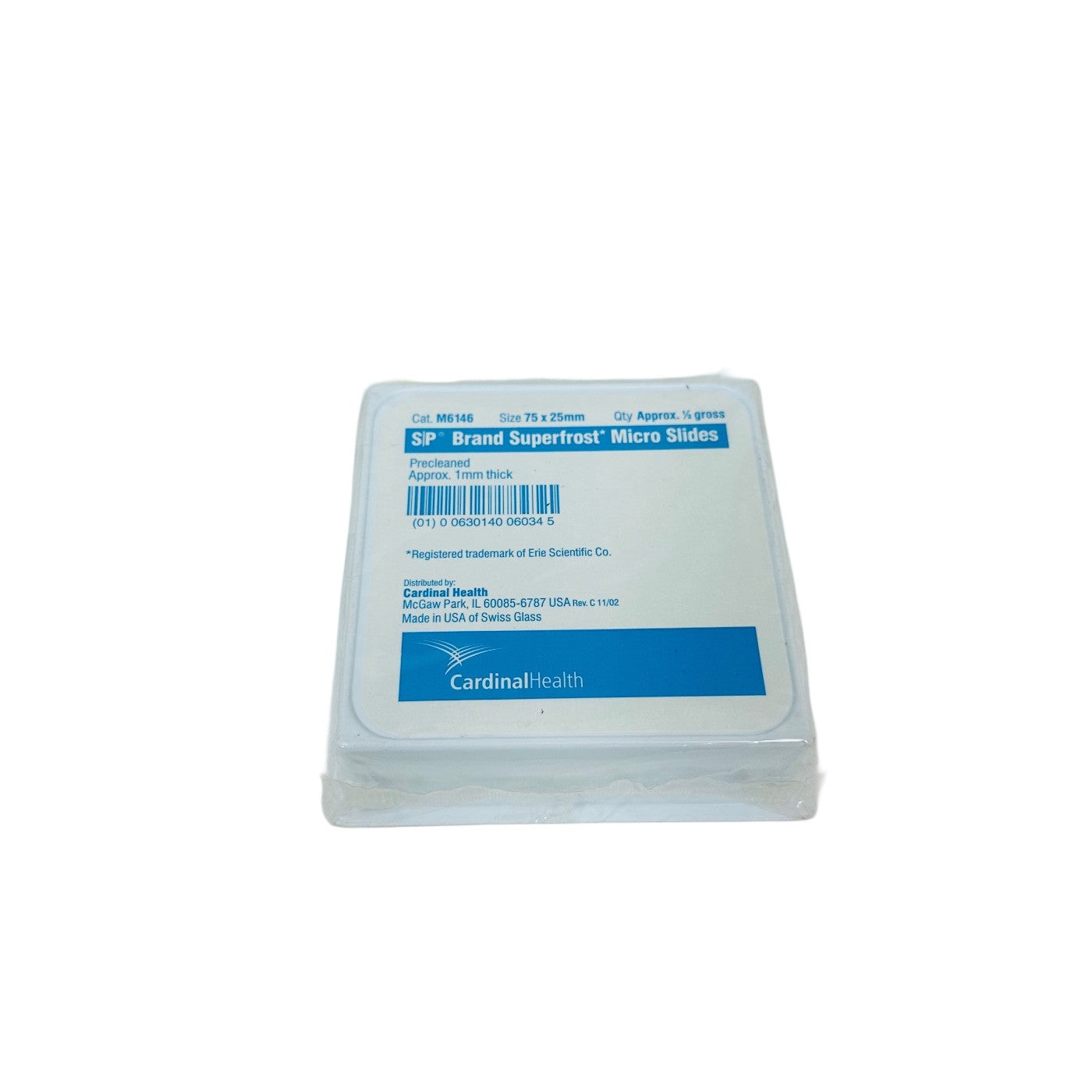 Cardinalhealth M6146 S/P Superfrost Micro Slides 75 X 25 mm, 1/2 Gross, Lot Of 7