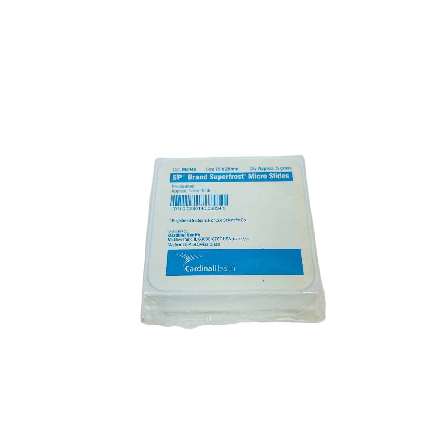 Cardinalhealth M6146 S/P Superfrost Micro Slides 75 X 25 mm, 1/2 Gross, Lot Of 7