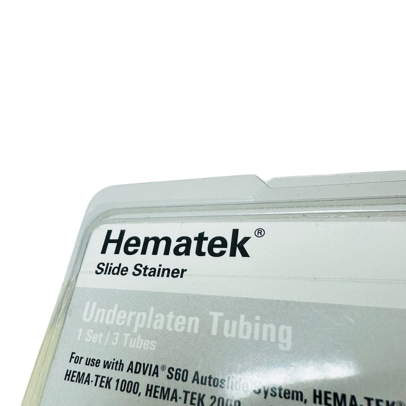 Siemens 05854863 / 4484A Hematek Slide Stainer Underplaten Tubing 3 Tubes / Pack