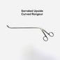 Serrated Upside Curved Rongeur Stainless Steel 12 Inch Instrument