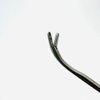 Serrated Upside Curved Rongeur Stainless Steel 12 Inch Instrument